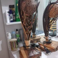 آباژور چوبی|چراغ خواب و آباژور|تبریز, |دیوار