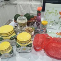 ظروف دم دستی همش باهم۵۰۰|حراج|محمدشهر, محمدشهر|دیوار