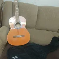 گیتار سالم و تمیز همراه با کاور