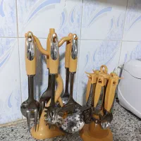 ست کفگیر ملاقه وابزار