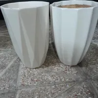 دو عدد گلدان در حد نو میباشد|صنایع دستی و سایر لوازم تزئینی|تهران, شهید آوینی|دیوار