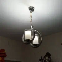 لوستر تمام استیل درحد نو|لوستر و چراغ آویز|تهران, اسفندیاری|دیوار