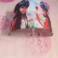 ست کامل ساعت.دیوار کوب.سطل  آباژور دختر کفش دورکی