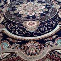 فرش مانا ۱۲متری رنگ سرمه ایی