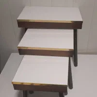 میز عسلی همراه با جلو مبلی