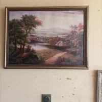 حراج تعدادی تابلو قاب عکس نقاشی وخاتم کوبلن|تابلو، نقاشی، عکس|اصفهان, جلالیه|دیوار