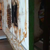 میز آهنی|میز و صندلی غذاخوری|اهواز, زندوکیلی|دیوار