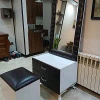 میز آرایش اسپرت دراور آینه پاف