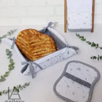 باکس نون سفید قلبی|سفره، حوله، دستمال آشپزخانه|بوکان, |دیوار