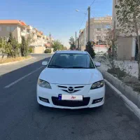 مزدا ۳ مدل ۱۳۸۶ تیپ ۳ اتوماتیک سفید|خودرو سواری و وانت|کرج, عظیمیه|دیوار