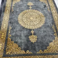 فرش ۶متری اکرولیک طلاکوب سیزان
