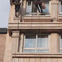 کار در ارتفاع راپل کار سیمان کاری  پیچ رول پلاک