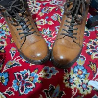 کفش نیم بوت چرم سایز 42|کیف، کفش، کمربند|بجنورد, |دیوار