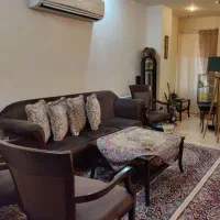 مبل ۷ نفره چوب راش نیمه استیل