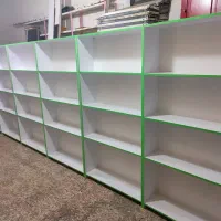 کتابخانه ، قفسه ، ویترین ، دکور ام دی اف