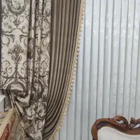 خدمات تخصصی شستشو و نصب پرده در محل|خدمات پیشه و مهارت|قم, جهان بینی|دیوار