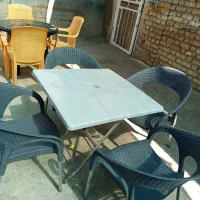 صندلی پلاستیکی حصیری فانتزی|صندلی و نیمکت|شیراز, محراب|دیوار