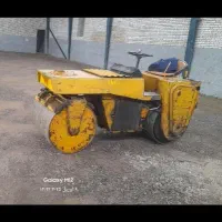 کوبیدن خاک توسط غلطک 10 تن اجاره بیس فنداسیون