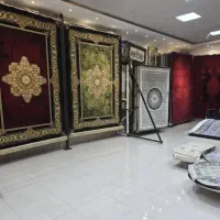 فرش ماشینی ۱۲ متری طرح افشان %%تمیز و سالم