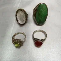 سنگ راف زیورالات نقره و سنگی