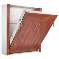 تخت دیواری تاشو کمجاچوب اصل (دو نفره)|تخت و سرویس خواب|بوشهر, |دیوار