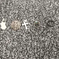 گردنبند انگشتر پلاک گردنبند