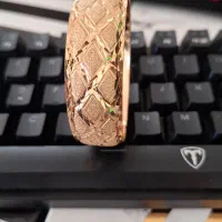 تکپوش طلا روس طرح لوزی مشابه طلا سایز ۲