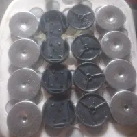 قپک آهنی پلاستیکی رخت آویز