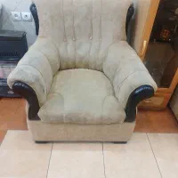 مبل نیم ست راحتی|مبلمان خانگی و میز عسلی|بومهن, |دیوار