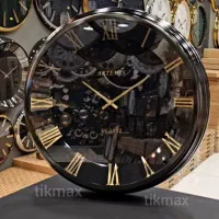 ساعت دیواری فلزی ۳بعدی