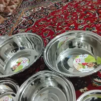 لگن استیل|ظروف پختوپز|اقبالیه, |دیوار