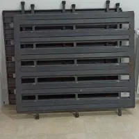 کفی فلزی تخت یکنفره نو نو