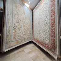 فرش افشان طوسی پتینه ۱۲۰۰ شانه کارن