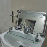 روشویی بهمراه کابینت و آینه|لوازم سرویس بهداشتی|تهران, جوانمردان (اندیشه)|دیوار