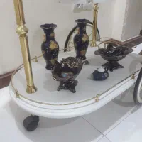 میز بار کالسکه طرح دار بسیار زیبا ونو|مبلمان خانگی و میز عسلی|تهران, افسریه جنوبی|دیوار