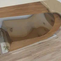 میز آرایش منشی استیل کامپیوتر تحریر