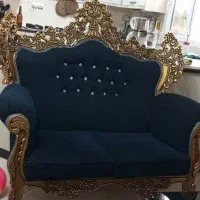 مبل هفت نفره با میز ناهارخوری|مبلمان خانگی و میز عسلی|تهران, خزانه|دیوار