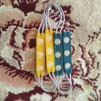 ال ای دی رنگ سبز وزرد