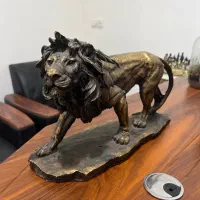 مجسمه شیر جنس رزین پلی استر