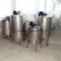 پاتیل پروسس تانک دیگ پخت شیر داغ کن 100 لیتر|ظروف پخت‌وپز|قزوین, |دیوار