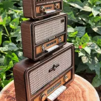 دکوری چوبی نوستالژی چرخ خیاطی