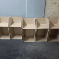 چوب|کتابخانه، شلف، قفسه‌های دیواری|شیراز, شریف‌آباد|دیوار