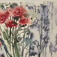 نقاشی آبرنگ|تابلو، نقاشی، عکس|تهران, جماران (نیاوران)|دیوار