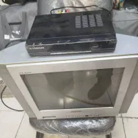 تلویزیون ۱۴اینچ و دستگاه دیجیتال