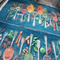 فرش آشپزخانه فرشینه ۱۲۰×۱۸۰ سایز طرح قاشق|فرش|تبریز, |دیوار