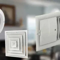 دریچه کولر پلاستیکی و آهنی