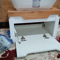 کابین و سنگ روشویی|لوازم سرویس بهداشتی|رومشکان, |دیوار