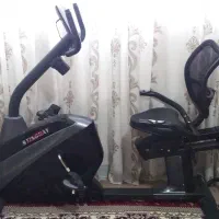 دوچرخه ثابت ورزشی مبله پشتی دار استینگری|تجهیزات ورزشی|ری, منصوریه منگل|دیوار