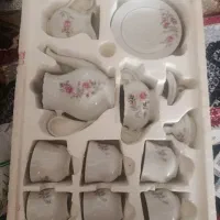 فروش ست چای خوری  بیست سال پیش ولی نو