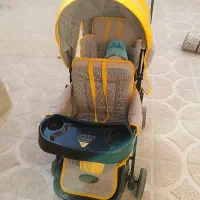 کالسکه دوقلو درحد نو|کالسکه و لوازم جانبی|کامیاران, |دیوار